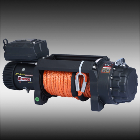 Автомобильная лебедка "Master Winch" E12500S, электрическая с синтетическим тросом, 12В купить недорого с доставкой в Ростов-на-Дону